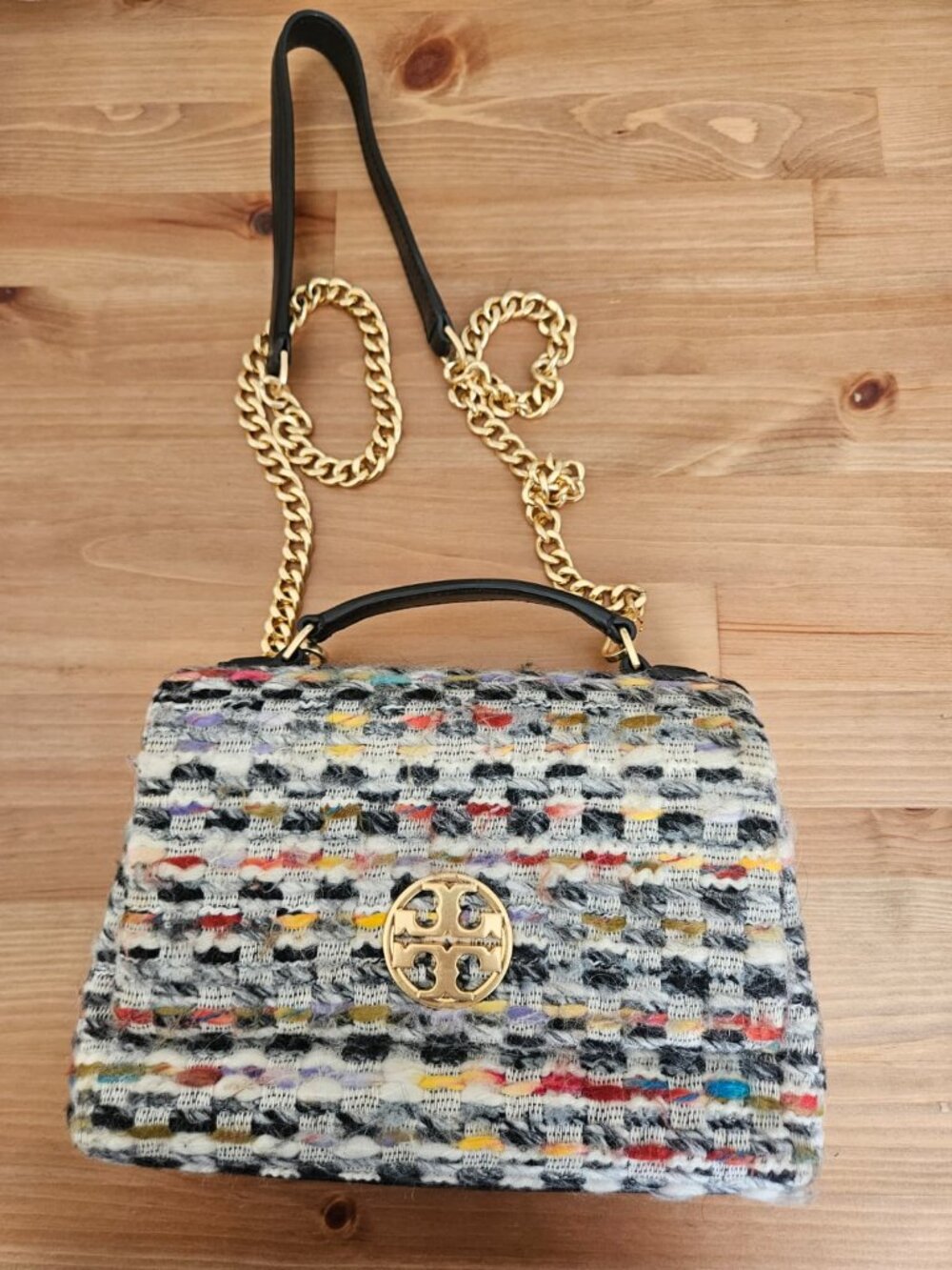 Tory Burch - Tweed Shoulder Bag